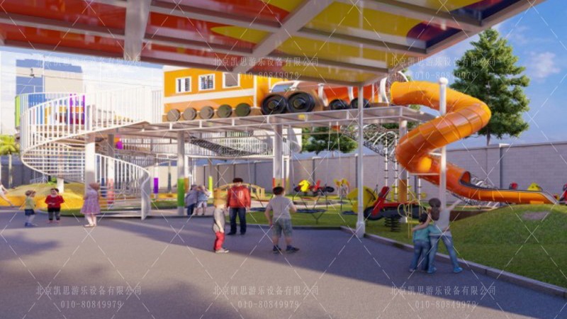 非标造型滑梯