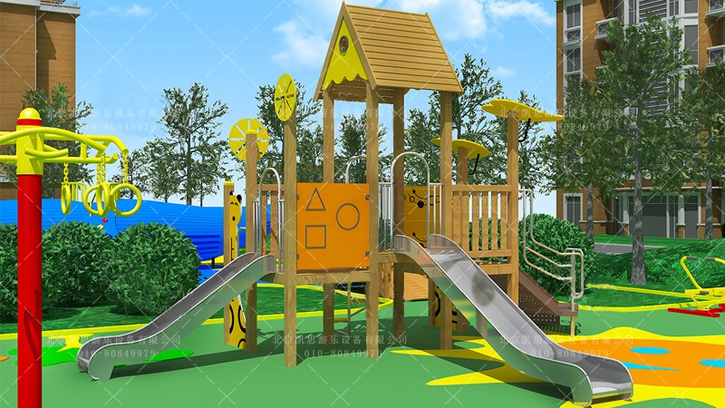 PE板滑梯