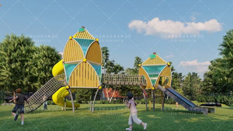 非标造型滑梯