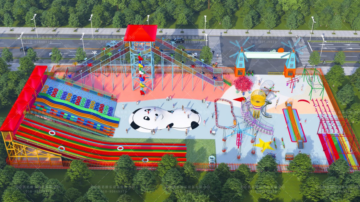 儿童无动力无动力乐园